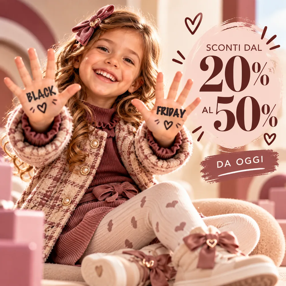 Black Friday SuperBimbo: sconti dal 20% al 50% da oggi